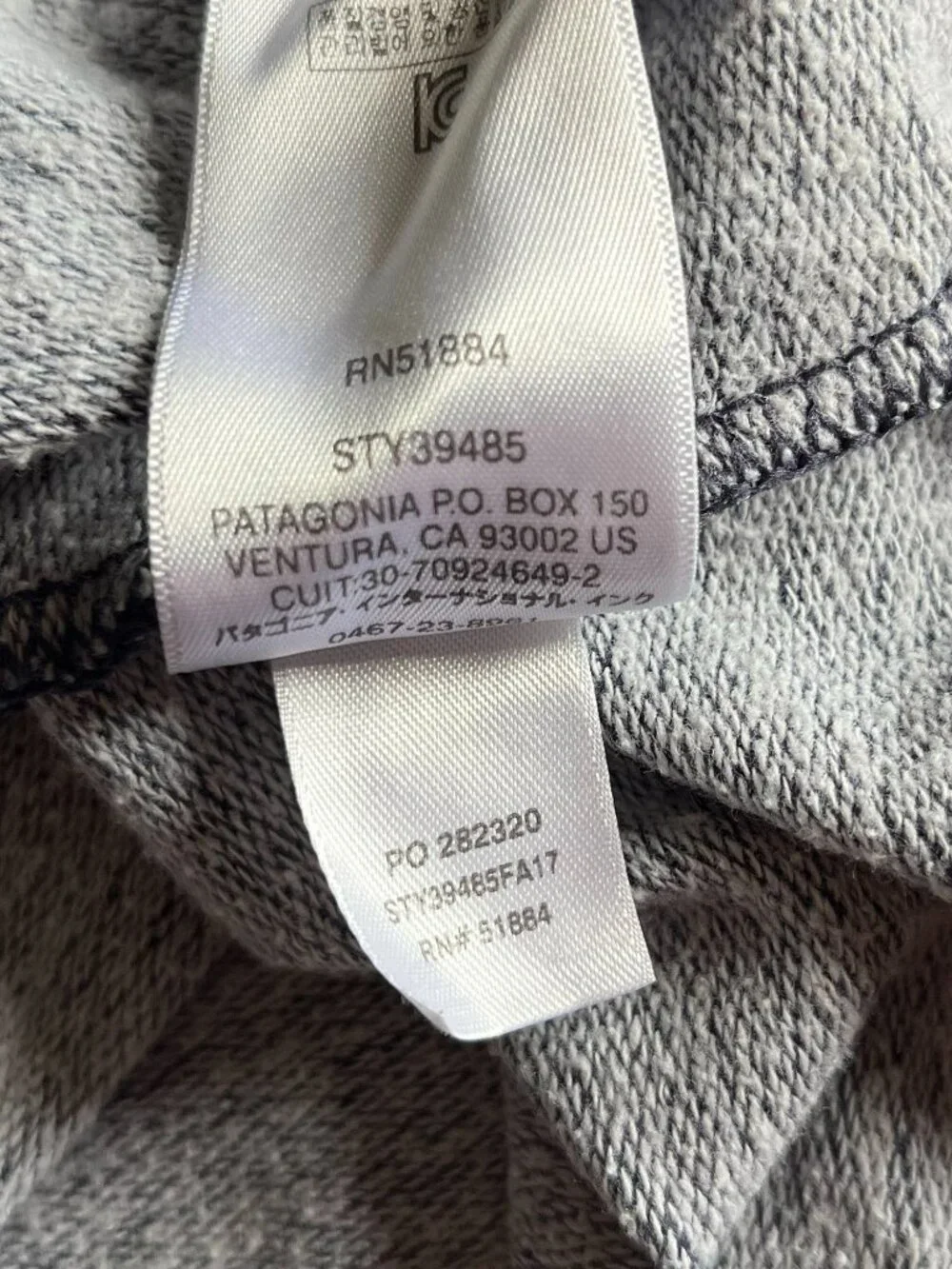 Patagonia navy blue